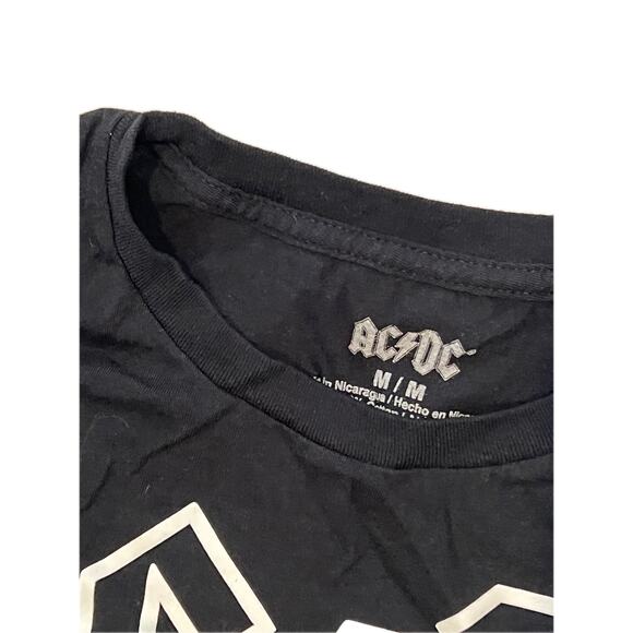 AC DC Back In Black T-shirt Mens M - Picture 3 of 3